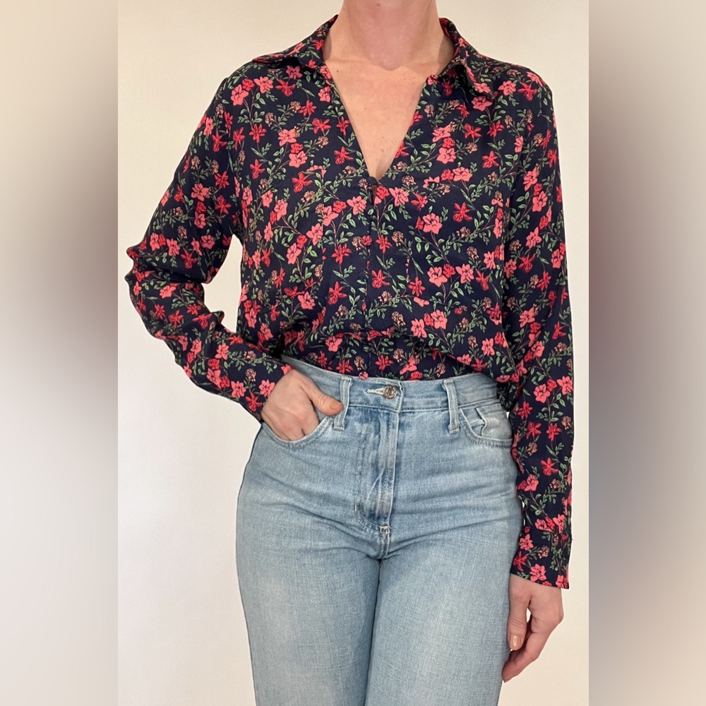 Velvet Heart Floral Blouse